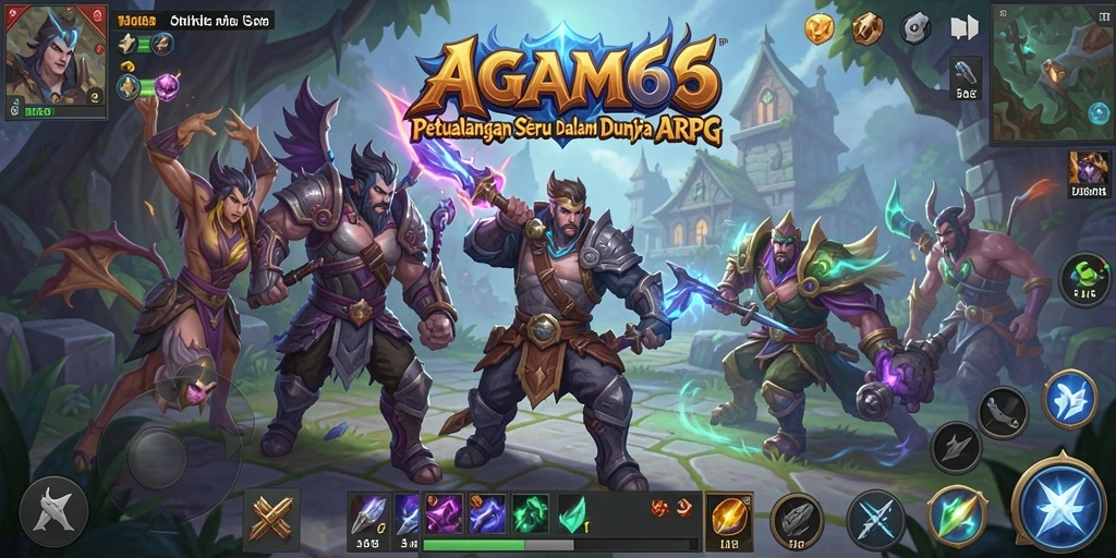 Gameplay seru AGAM66 dengan grafik menawan dan pertarungan intens.
