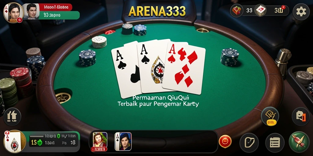 Tangkapan layar gameplay QiuQiu yang seru dan mendebarkan.