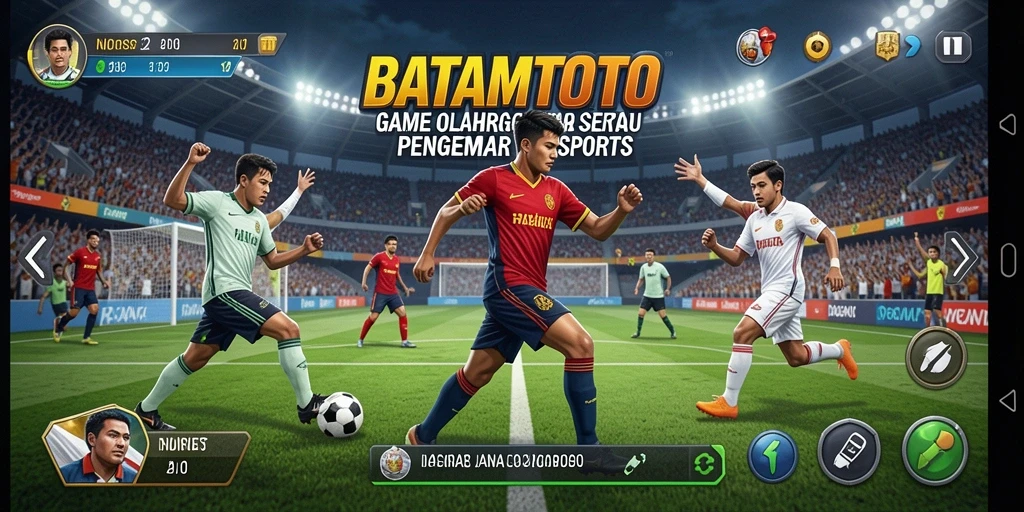 Tampilan gameplay yang mendebarkan dalam BATAMTOTO.