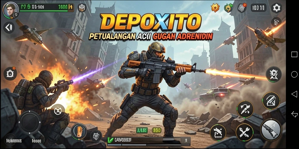 Gameplay seru DEPOXITO dalam aksi ARPG yang menegangkan.