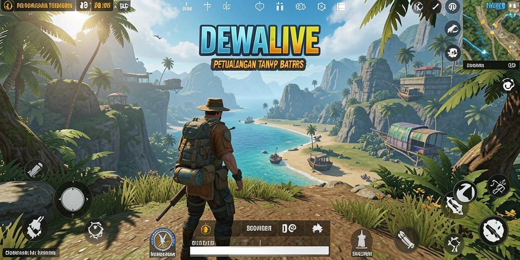 Gameplay DEWALIVE yang menakjubkan dalam dunia terbuka.