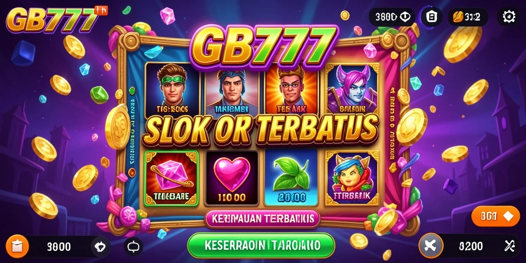 Tampilan gameplay Slot yang menarik dan menegangkan.