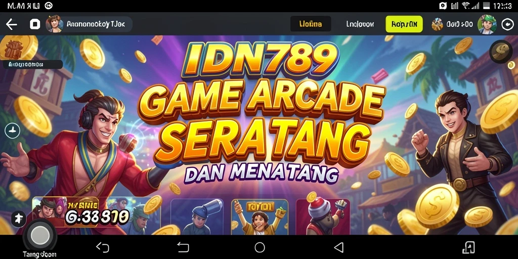 Tampilan gameplay seru dari IDN789 yang mengasyikkan.