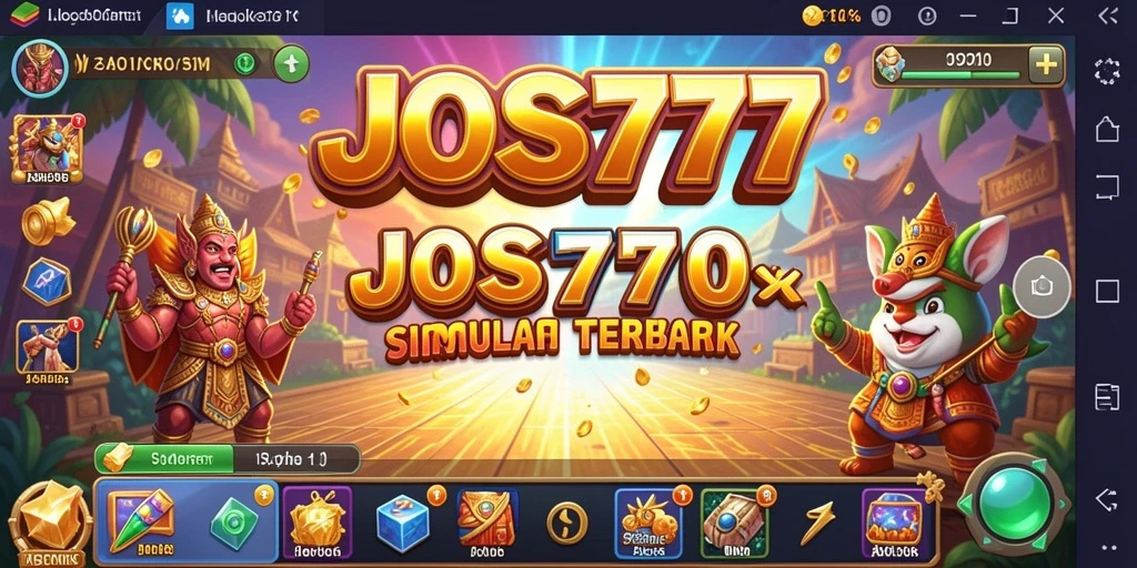 Screenshot gameplay <strong>JOSS777</strong> yang menunjukkan interaksi karakter dan lingkungan.