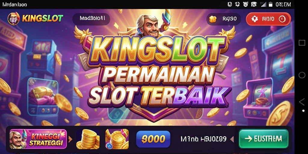 Tampilan gameplay KINGSLOT yang memukau dan interaktif.