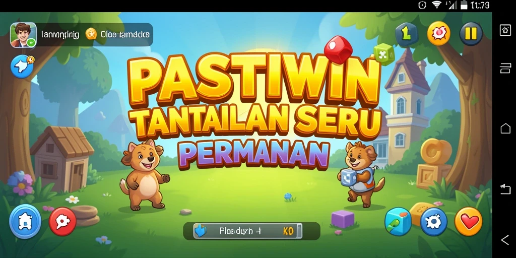 Tampilan gameplay PASTIWIN yang seru dan menantang.