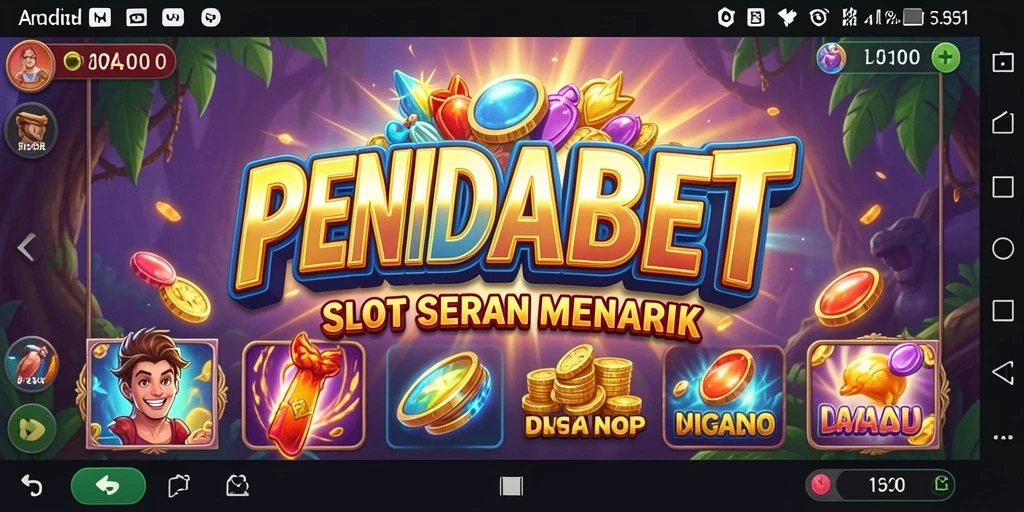 Gameplay seru PENIDABET dengan tema slot yang menarik.
