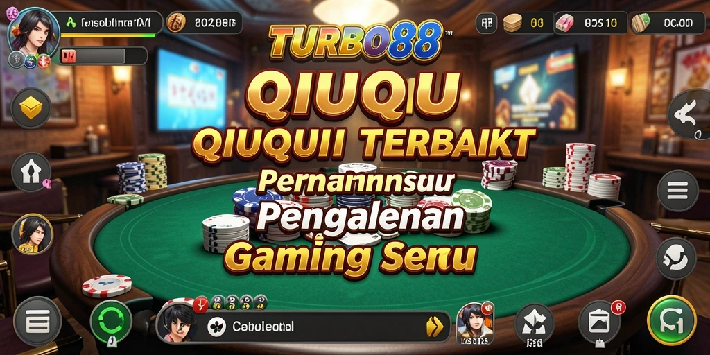Screenshot gameplay QiuQiu yang seru dan interaktif.