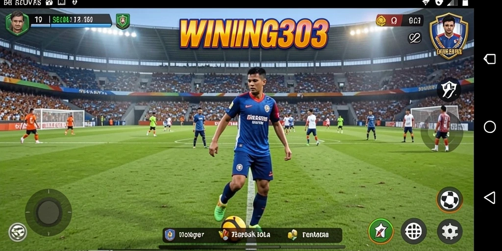 Screenshot gameplay WINNING303 yang menampilkan momen terbaik di lapangan.
