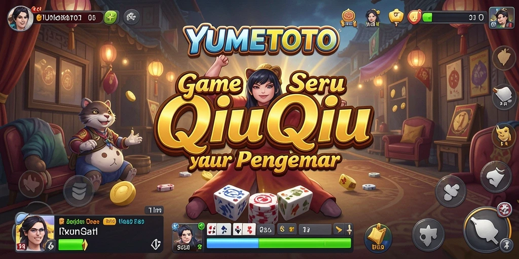 Tampilan gameplay YUMETOTO QiuQiu yang menarik.